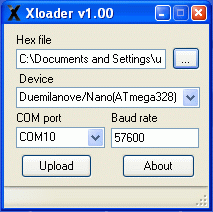 XLoader - konfiguracja