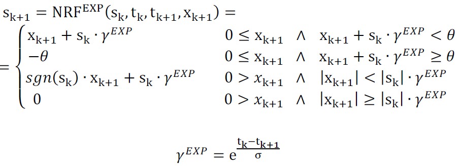 the neural refraction exponential function of the as-neuron