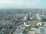 Panorama Yokohamy z Landmark Tower (budynek ok 300 m wysokosci)