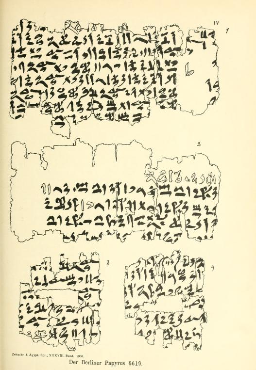 Papirus Berliński 6619