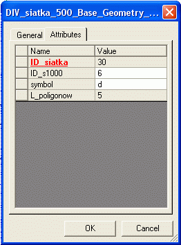 Fig. 8b. Liczba płatów obliczona dla wybranego oczka siatki