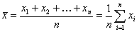 Średnia arytmetyczna