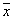 x średnie