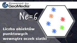 Liczba obiektów punktowych wewnątrz oczek siatki
