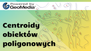 Centroidy obiektów poligonowych