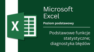 Podstawowe funkcje statystyczne; diagnostyka błędów