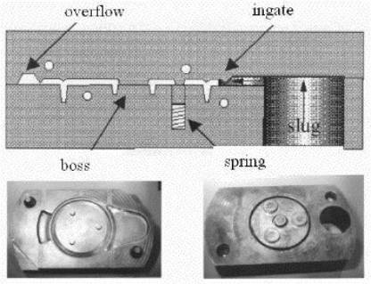 Die Used For Thixoforming Electric Motor Endplate