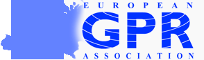 Logo europejskiego stowarzyszenia użytkowników i producentów sprzętu GPR