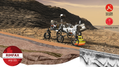 Georadar RIMFAX na Marsie