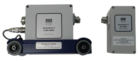 Georadar GroundVue-3 o częstotliwości anten 4GHz