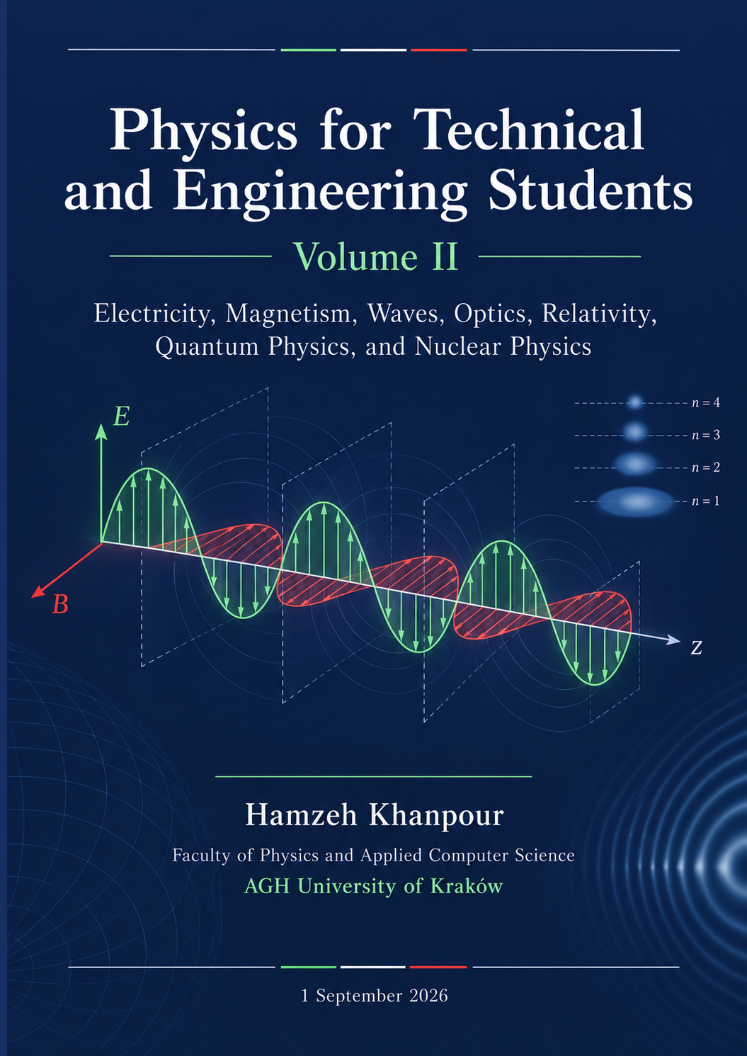 Book cover: Physics for Technical and Engineering Students - Volume II
