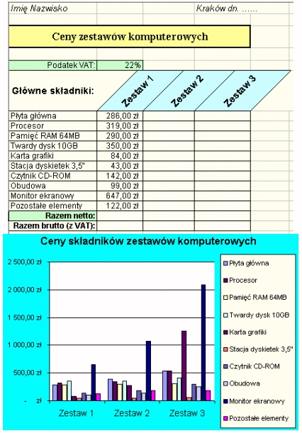 excel - zad.9